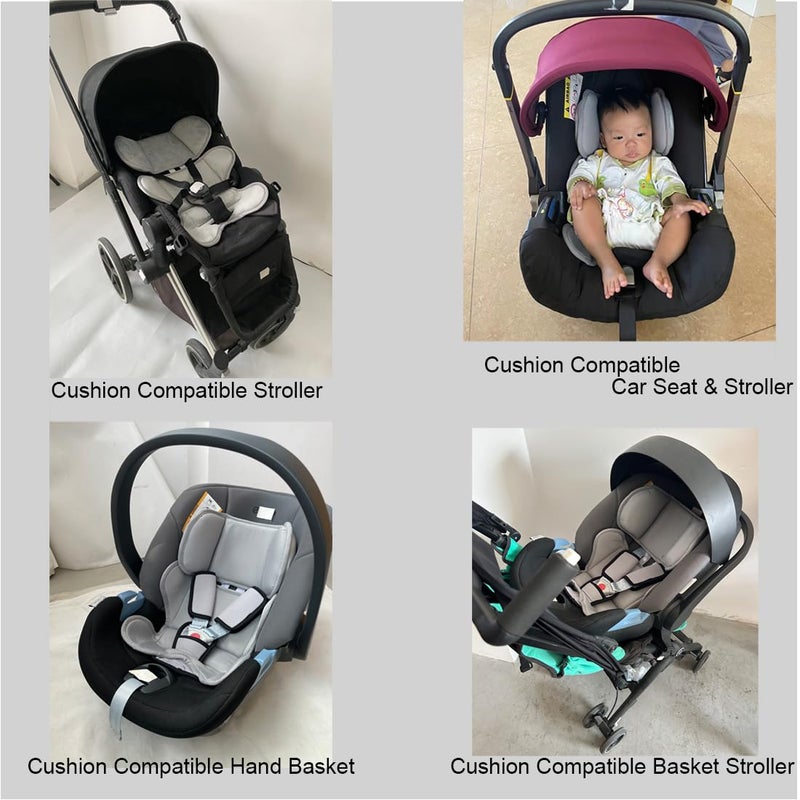 AICTIMO Head and Body Support Pillow Compatible with Doona Car Seat Strollers,Stroller Cushion - Image 2