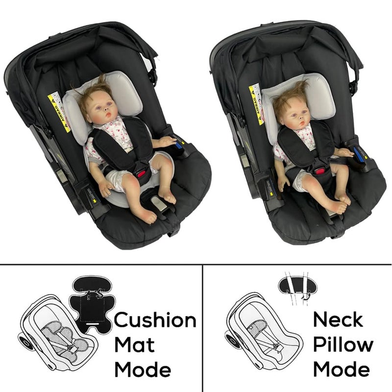 AICTIMO Head and Body Support Pillow Compatible with Doona Car Seat Strollers,Stroller Cushion - Image 5