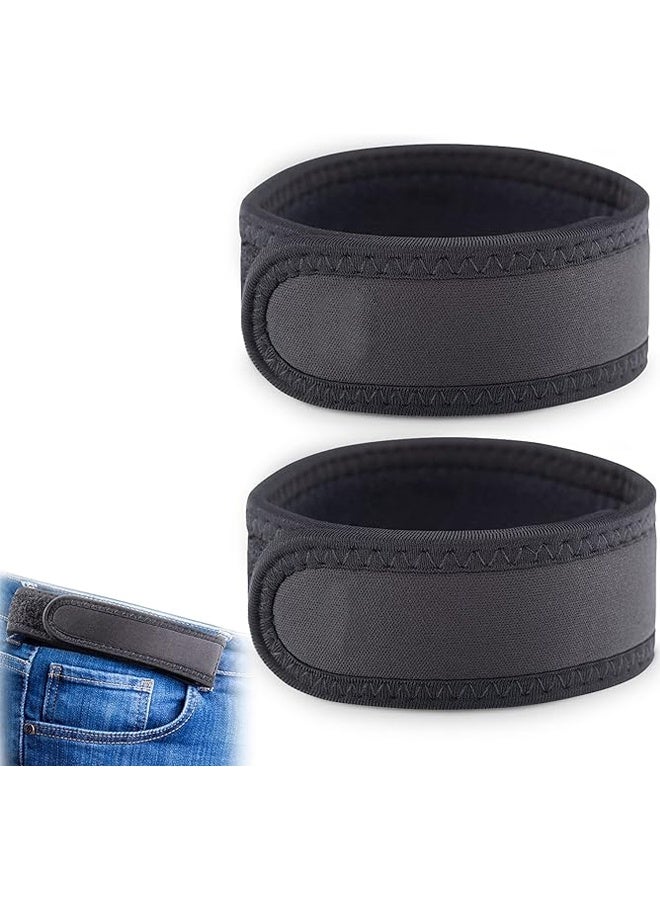 Men's Buckleless Elastic Belt - Outdoor Leisure Lazy Belt - Outdoor Elastic Belt-Sided Buckleless Nylon Belt Convenient Sticker Fits,  Size M - Image 1