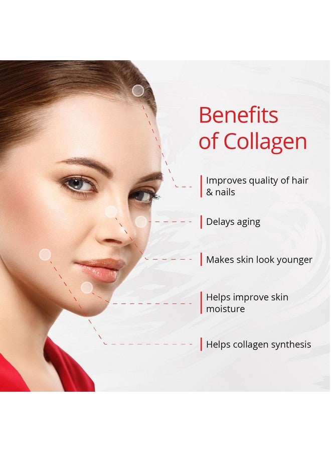 NUTRELA Collagen Builder For Men & Women|Patanjali Collagen Supplement Powder For Healthy Skin,Hair & Nails - 200 G (Strawberry Flavour,1 Count,20 Servings) - Image 5