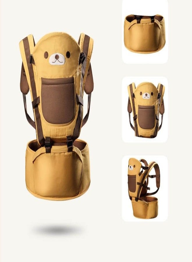 CURVEAR 10-in-1 Baby Carrier with Hip Seat - Ergonomic, Carrier Chest Breathable 360 Breastfeed Forward and Back Carry for Newborns and Older Babies for 3 to 36 Months Baby, Max Weight Up to 15 Kgs - Image 5