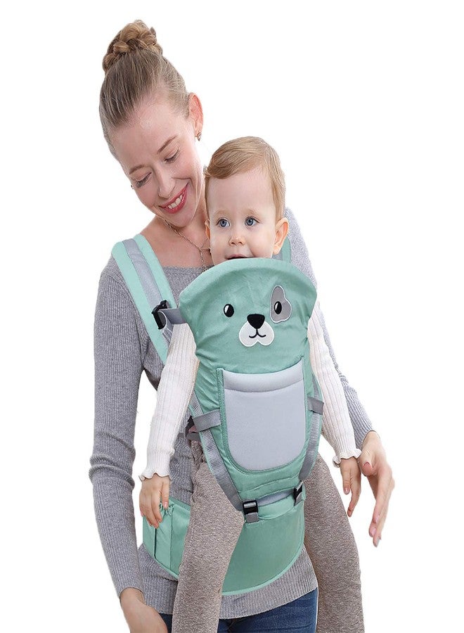 CURVEAR 10-in-1 Baby Carrier with Hip Seat - Ergonomic, Carrier Chest Breathable 360 Breastfeed Forward and Back Carry for Newborns and Older Babies for 3 to 36 Months Baby, Max Weight Up to 15 Kgs - Image 1