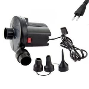 VRION® Multi-Purpose AC Eletric Vaccum Electric Air Pump with Regular Plug | Quickly Inflates/Deflates Sofa, Bed, Swimming Pool Tubes, Toys,Air Bags, Mattresses - Image 1