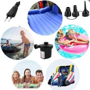 VRION® Multi-Purpose AC Eletric Vaccum Electric Air Pump with Regular Plug | Quickly Inflates/Deflates Sofa, Bed, Swimming Pool Tubes, Toys,Air Bags, Mattresses - Image 4