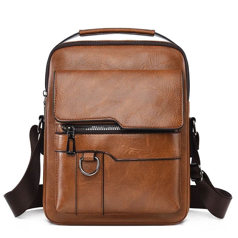 SHENGAO Men's Fashion Crossbody Bag - Large Capacity, Waterproof & Anti-Theft - Image 5
