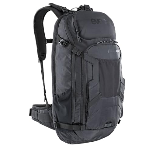 evoc حقائب ظهر EVOC Sports Fr Trail E-ride Protector، للجنسين، 100114100-M/L، أسود، M/L - Image 1