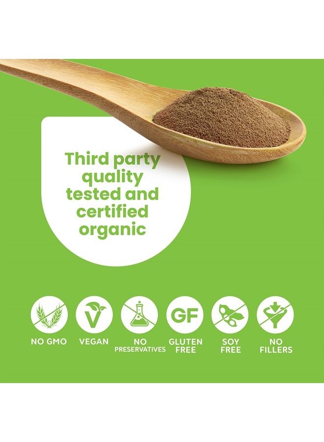 Purity Natural Beauty Certified Organic He Shou Wu - Large 5oz Bag of 30:1 Concentrated-Fo-ti - Organic Foti Extract- Fo ti He Shou Wu Organic-Plus Free Bamboo Spoon  - Image 5