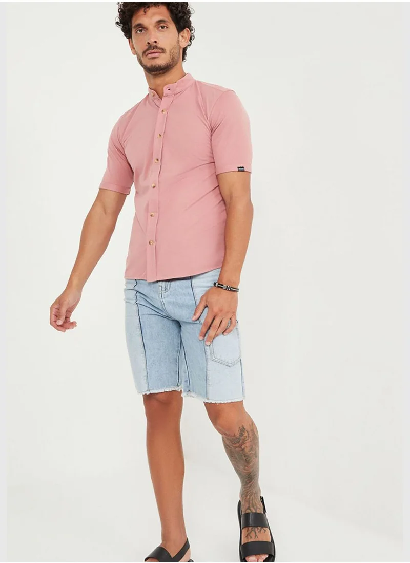 Campus Sutra Short Sleeve Shirt