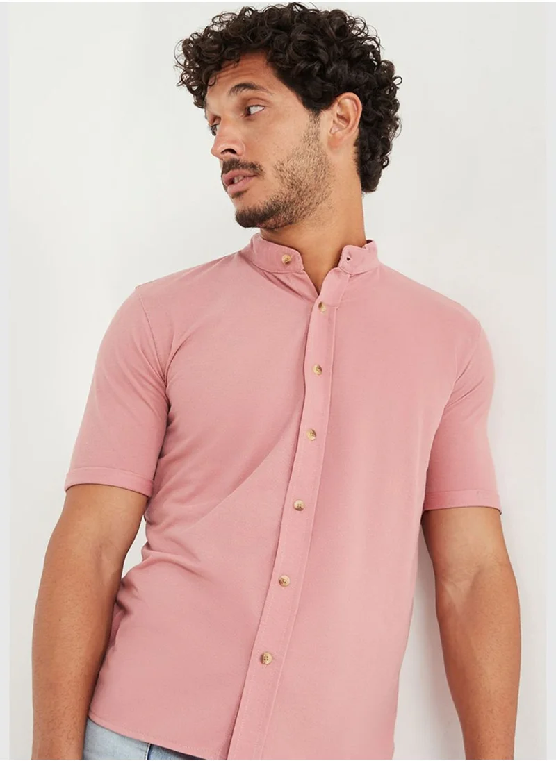 Campus Sutra Short Sleeve Shirt