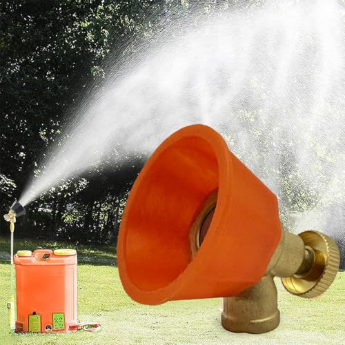 APPSTER Adjustable Brass Sprayer Nozzle with Windproof Cap High-Pressure Mist Nozzle for Agriculture Sprayer Pump, Garden, Grass Sprinkling Misting Fogger 2 Spray Modes Nozzles - Image 2