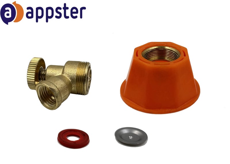 APPSTER Adjustable Brass Sprayer Nozzle with Windproof Cap High-Pressure Mist Nozzle for Agriculture Sprayer Pump, Garden, Grass Sprinkling Misting Fogger 2 Spray Modes Nozzles - Image 3