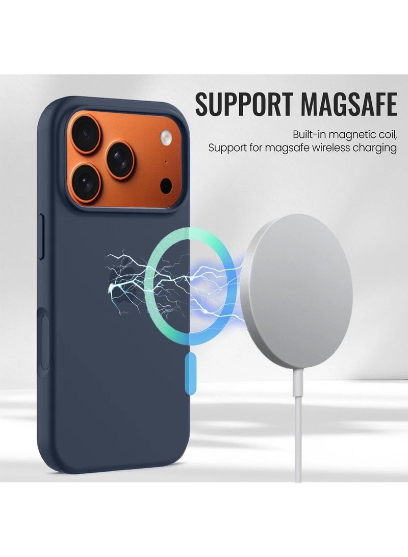 Techie Apple iPhone 17 Pro Silicone Case with MagSafe – Midnight - Image 5