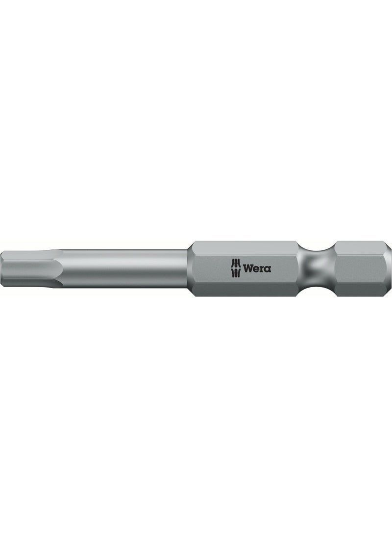 Wera - 840/4 Z Hex-Plus Allen 3/32"x50mm Bits 05135092001 - Image 1