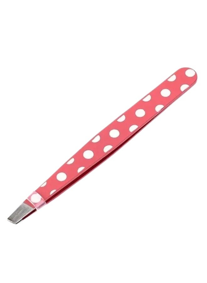 Slant Tip Stainless Steel Slant Tip Best Precision Eyebrow Tweezers for Men and Women - Image 1