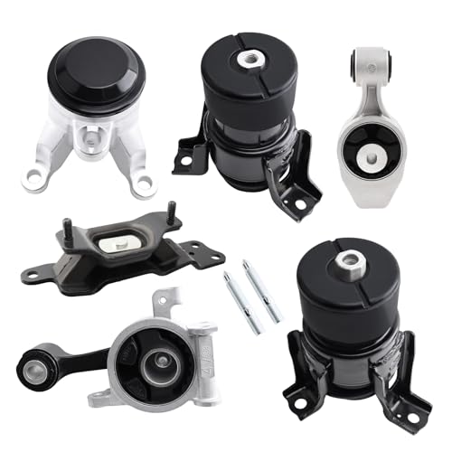 loongrie Engine Motor Mount and Transmission Mount kit Compatible with Altima 20132017 Maxima 20152023 35L V6 Engine Automatic CVT TransReplace OE A4355HY A4365HY A4356HY A7362 A7386 A7383 6pcs - Image 1