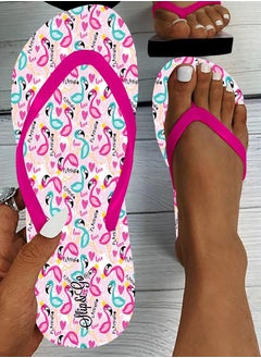 Women's Medical Slipper With Multi-colored Print