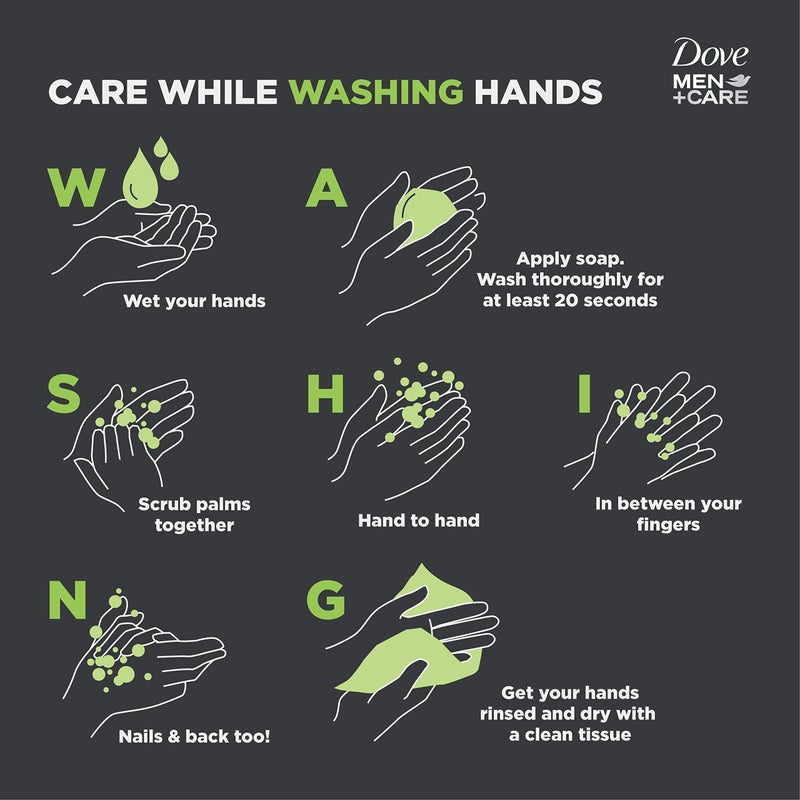 Dove Men+Care Men's Bar Soap More Moisturizing Than Bar Soap Deep Clean Effectively Washes Away Bacteria, Nourishes Your Skin 3.75 oz 2 Bars - Image 5