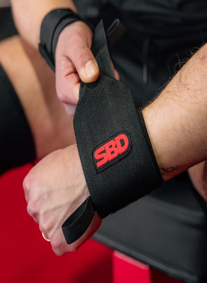 SBD أربطة معصم SBD الصلبة - أقصى دعم وثبات لرفع الأثقال، ورفع الأثقال الأولمبي، وتدريبات القوة - معتمدة من الاتحاد الدولي لرفع الأثقال، صنع في بريطانيا العظمى - Image 4
