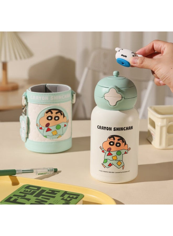 Beddybear Starry Sky Double-drinking Children's Insulated Cup With Straw, 316 Stainless Steel Large Capacity Thermos 600ml, Pajamas Xiaoxin - Image 5