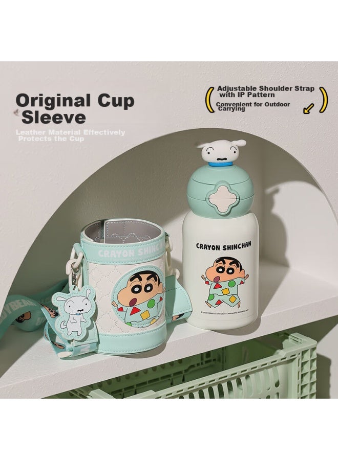 Beddybear Starry Sky Double-drinking Children's Insulated Cup With Straw, 316 Stainless Steel Large Capacity Thermos 600ml, Pajamas Xiaoxin - Image 3