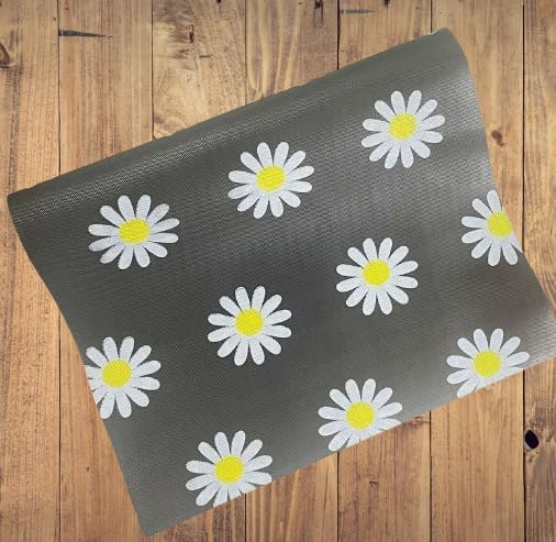 CSM EVA Anti Slip Mat/Sheet for Fridge, Bathroom, Kitchen, Drawer, Shelf Liner, 400 GSM, 5 Meters, Black Printed - Image 4