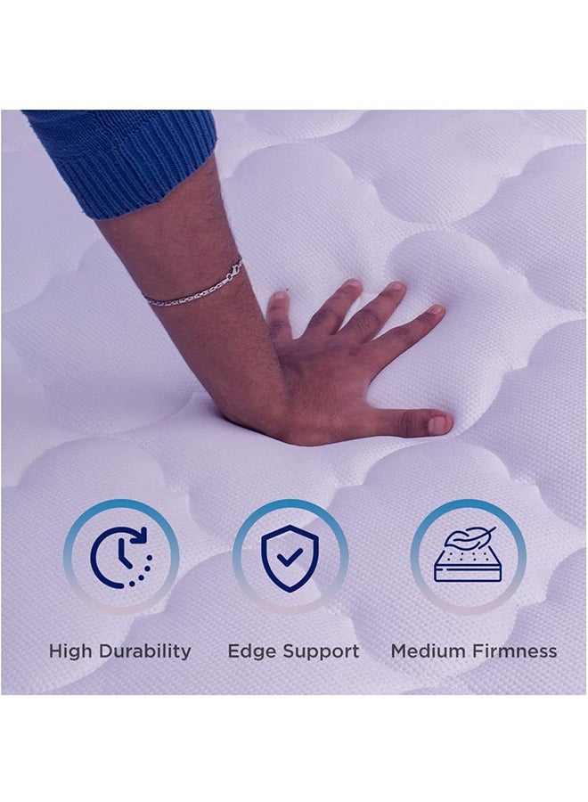 Deutsche Matratzen Traum Mattress  Coil Springs  Medium Firmness Cm Thickness  Air Circulation And Ventilation  Comfort Sleep 180*195*30