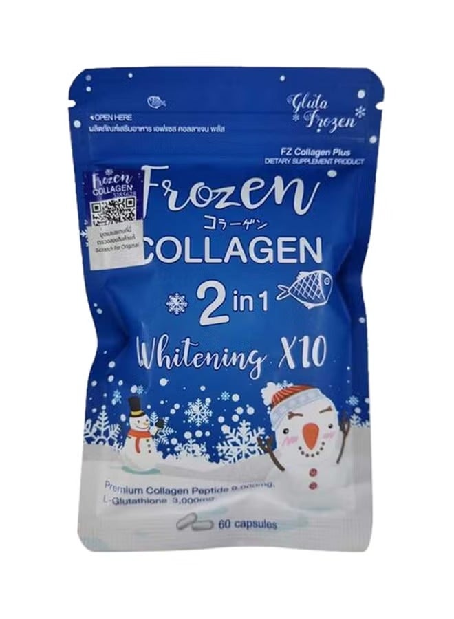 Generic Frozen Collagen 2 in 1 Whitening Capsules 