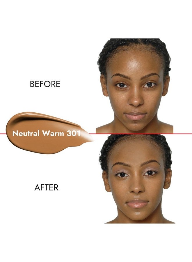 KOH GEN DO S Radiant Perfection Smooth Skinlike Finish Moisture Foundation Flawless Perfect Tone Match Buildable Coverage And Plantpowered Elegance Neutral Warm 301 0.71 Oz. - Image 3