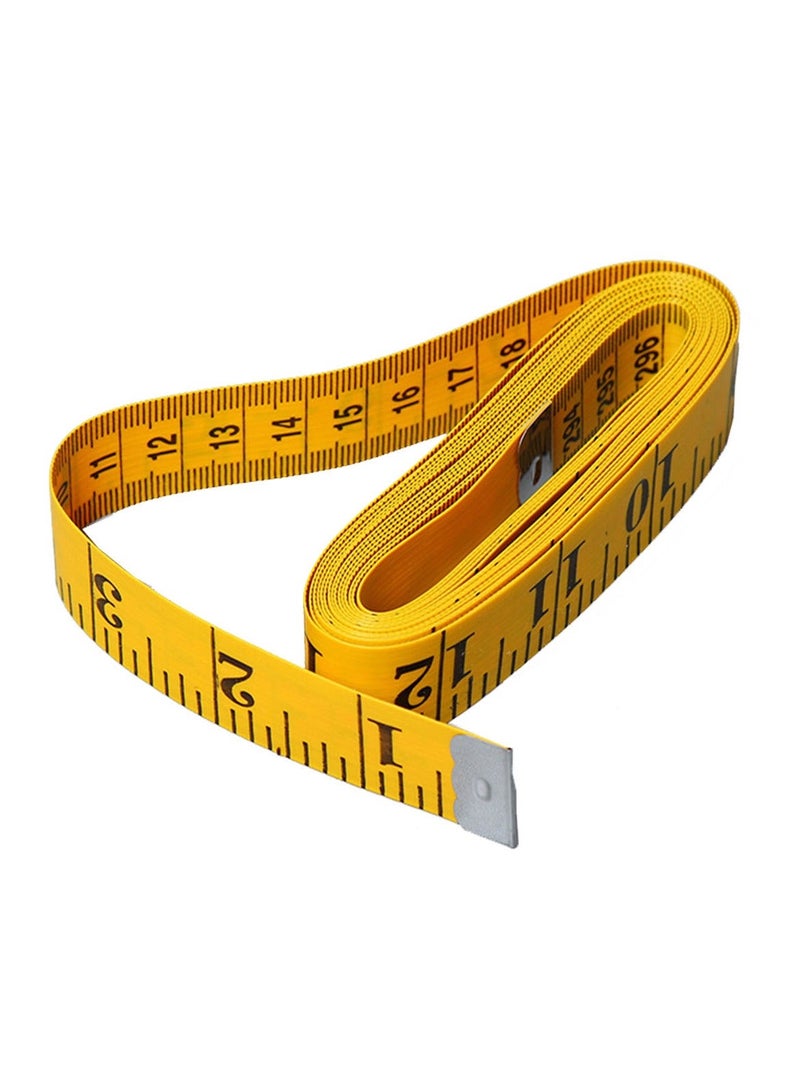 GPNE 300cm/120inch Double Scale Soft Tape Measure Body Measuring Tape for Cloth Measurem - Image 1