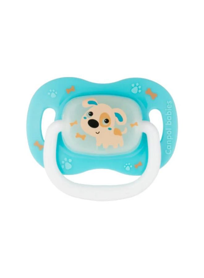 Canpol Babies Silicone Orthodontic Soother 6-18m – Blue - Image 3