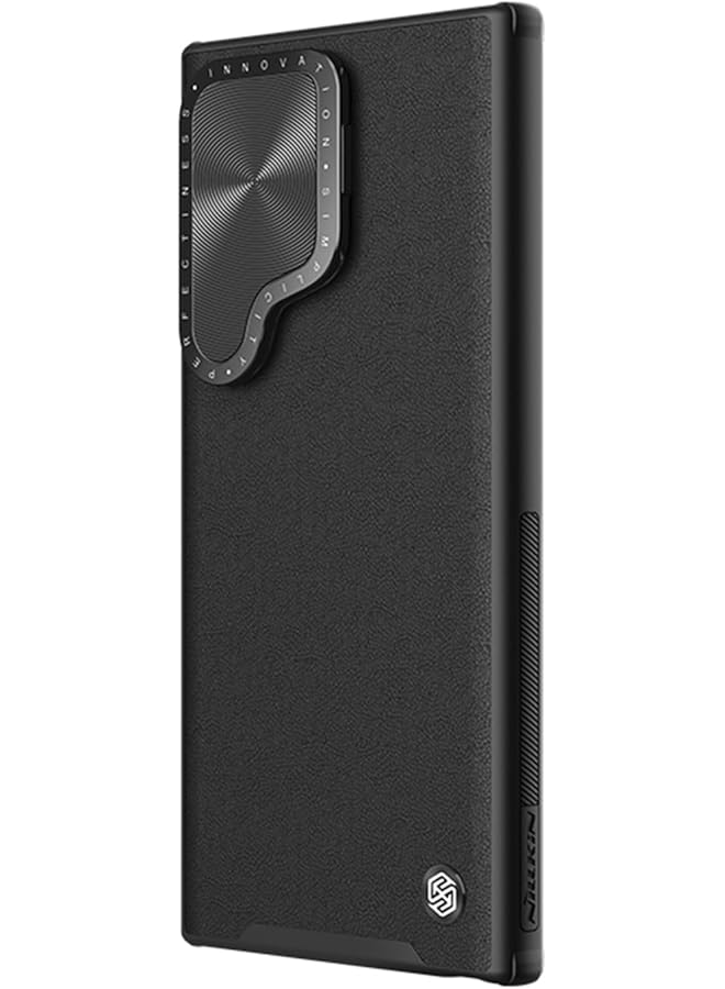 Nillkin Camshield Prop Leather Magnetic Series Cover Case Designed For Samsung Galaxy S24 Ultra Black - Image 4