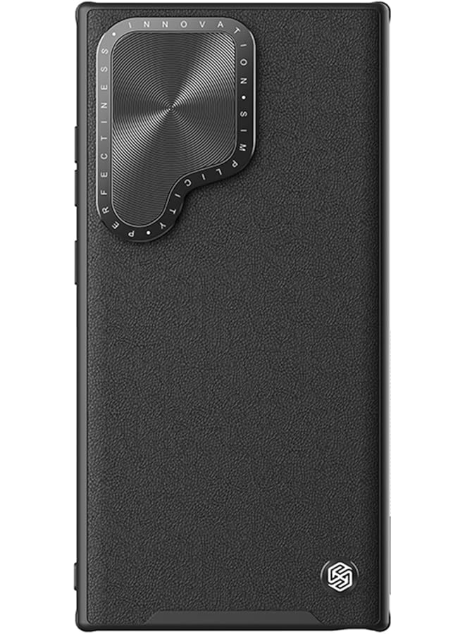 Nillkin Camshield Prop Leather Magnetic Series Cover Case Designed For Samsung Galaxy S24 Ultra Black - Image 2