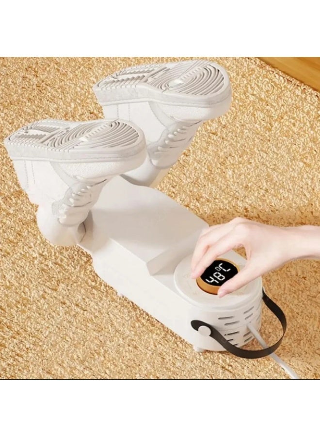 iSNUP Electric Shoe Dryer , Heater Deodorizing and Dehumidifying Device , High Quality Foldable Multifunctional Shoe Dryer , Purple Light High Efficiency Dryer - Image 5