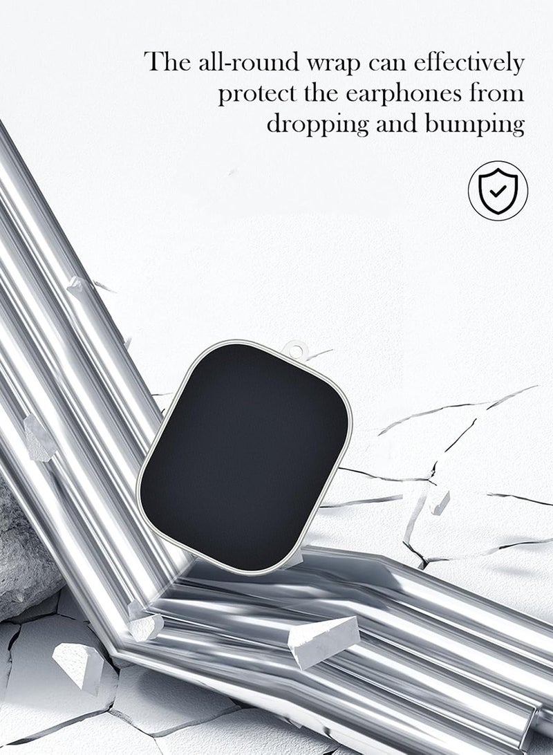 for Anker Soundcore C40i Case, Soft Cover with Carabiner Cleaning Kit, Transparent  - Image 2