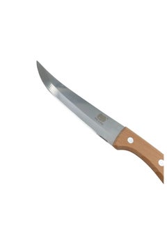 Generic Stainless steel knife with wooden handle  - Image 2