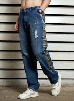HIGH STAR Men's Indigo Straight Fit Jeans - Sleek and Stylish Everyday Denim  - Image 3