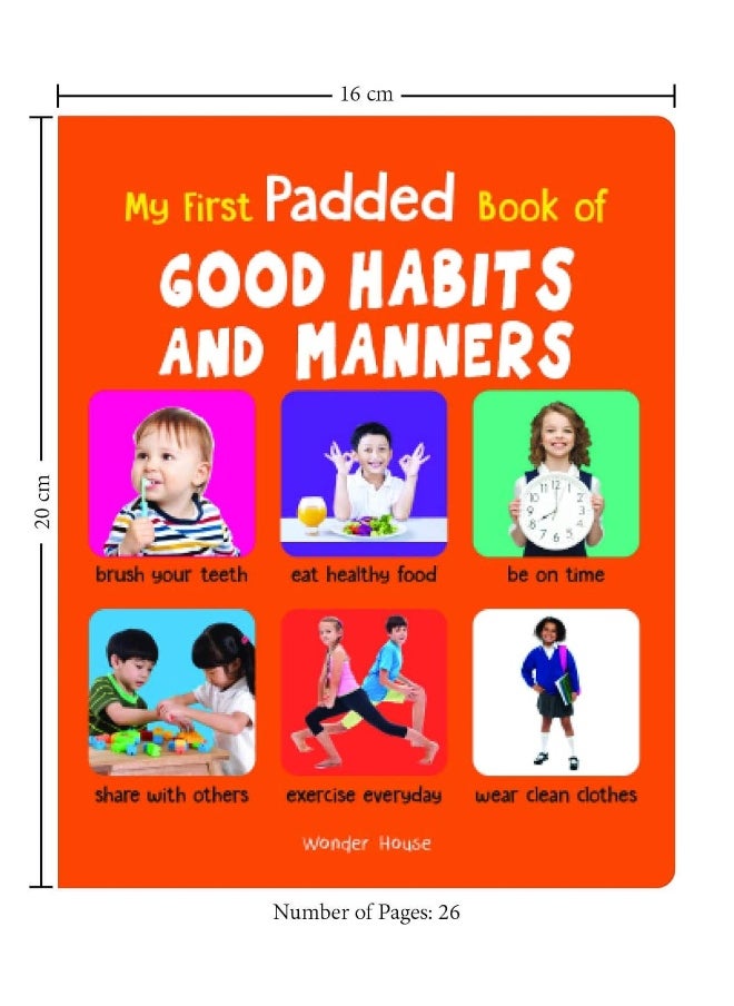 null - My First Padded Book of Good Habits and Manners: Early Learning Padded Board Books for Children (My First Padded Books) - Image 1