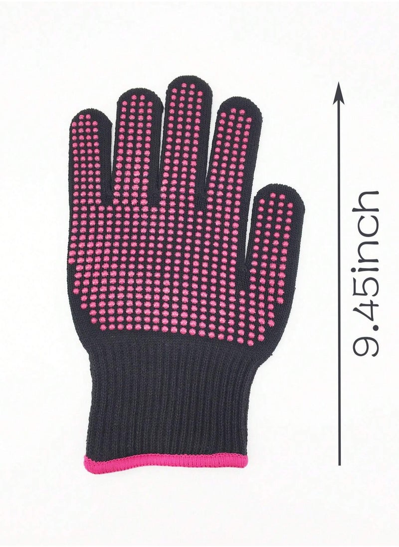 RTYY - 2PCS Hair Styling Tools Set, Hair Straightener Iron and Heat Resistant Gloves for Curling, Wavy, Dyeing and Styling Hair Comb Hair Comb Hair Brushes - Image 1