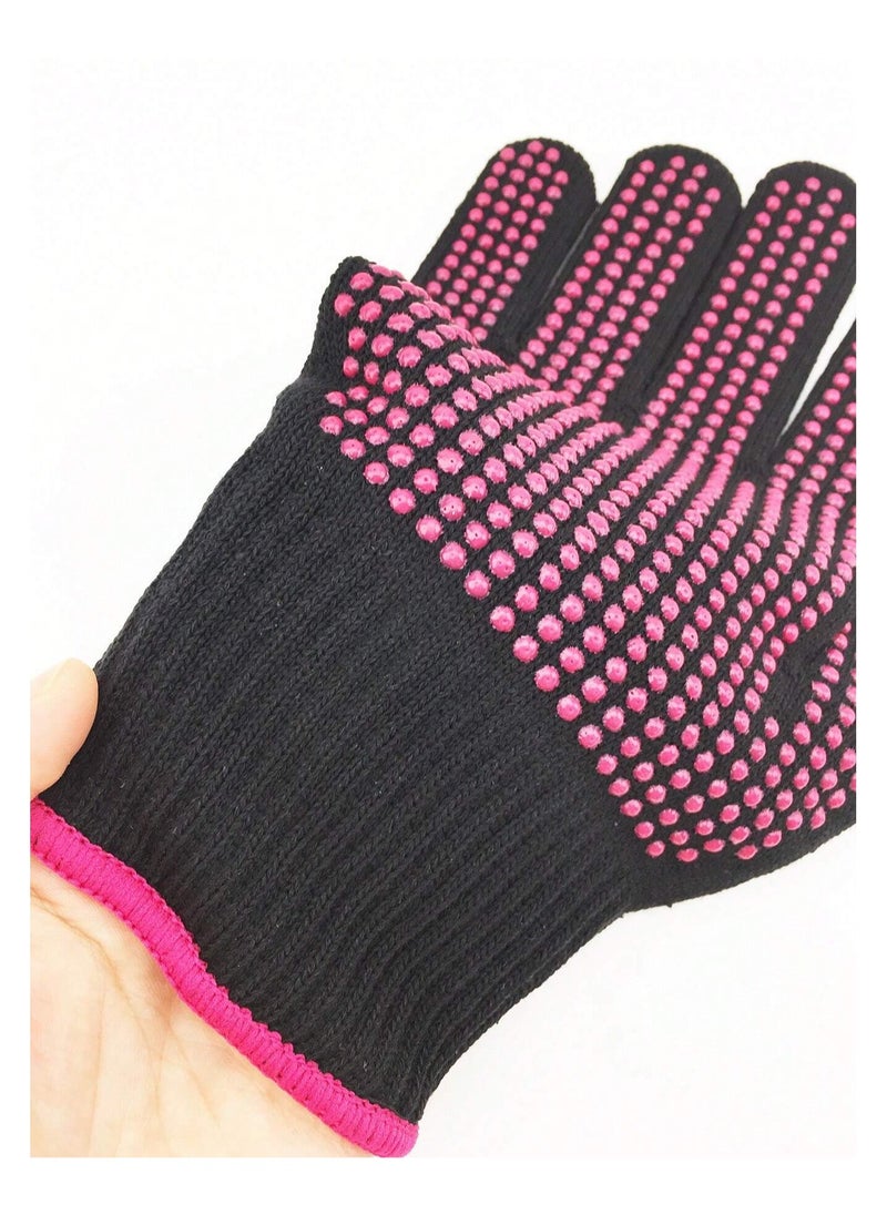 RTYY - 2PCS Hair Styling Tools Set, Hair Straightener Iron and Heat Resistant Gloves for Curling, Wavy, Dyeing and Styling Hair Comb Hair Comb Hair Brushes - Image 1