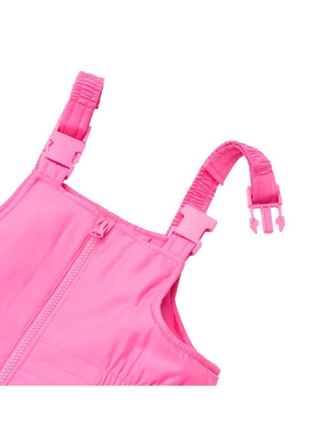 carter's Unisex Kids Insulated Snow Bib Snow-ver-all Ski Pants, Fuchsia, 24 Months - Image 2
