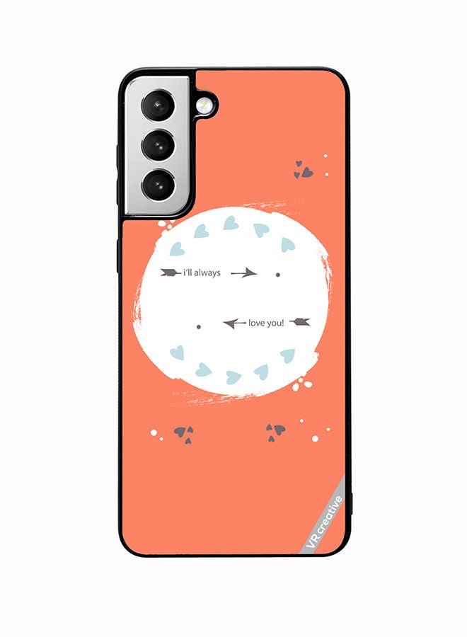 VR CREATIVE Protective Case Cover For Samsung Galaxy S22 Plus 5G I Will Always Love You Design Multicolour - Image 1