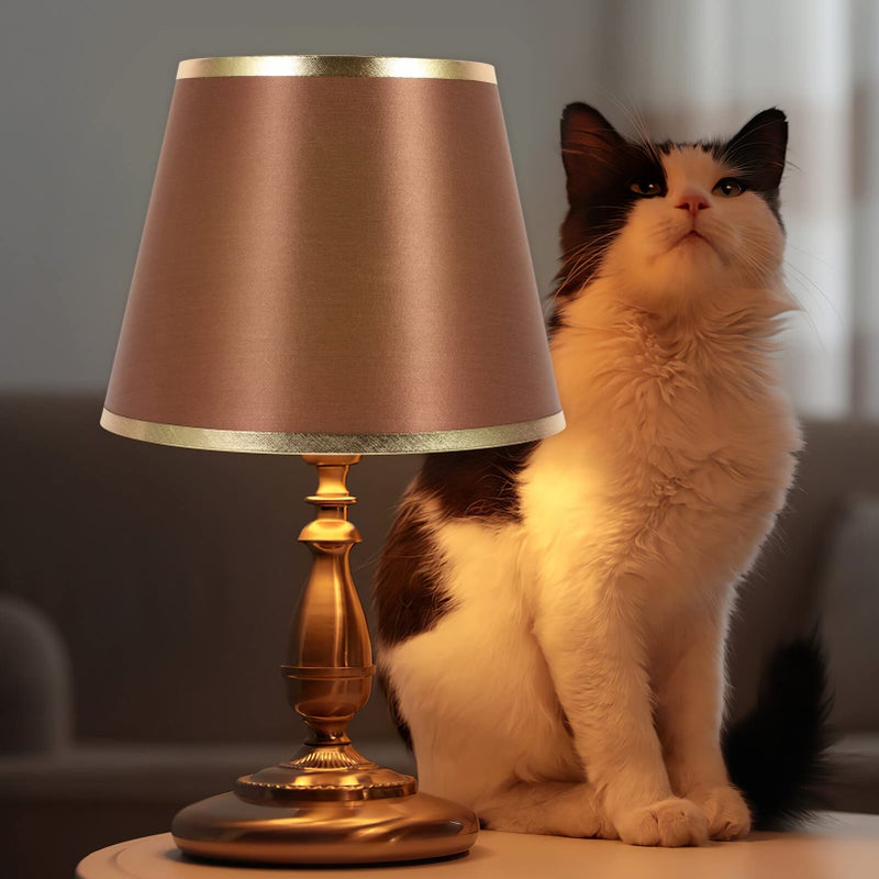 Coffee Lamp Shade Replacement Cover Lightweight Easy Install for Household Hotel - Image 3
