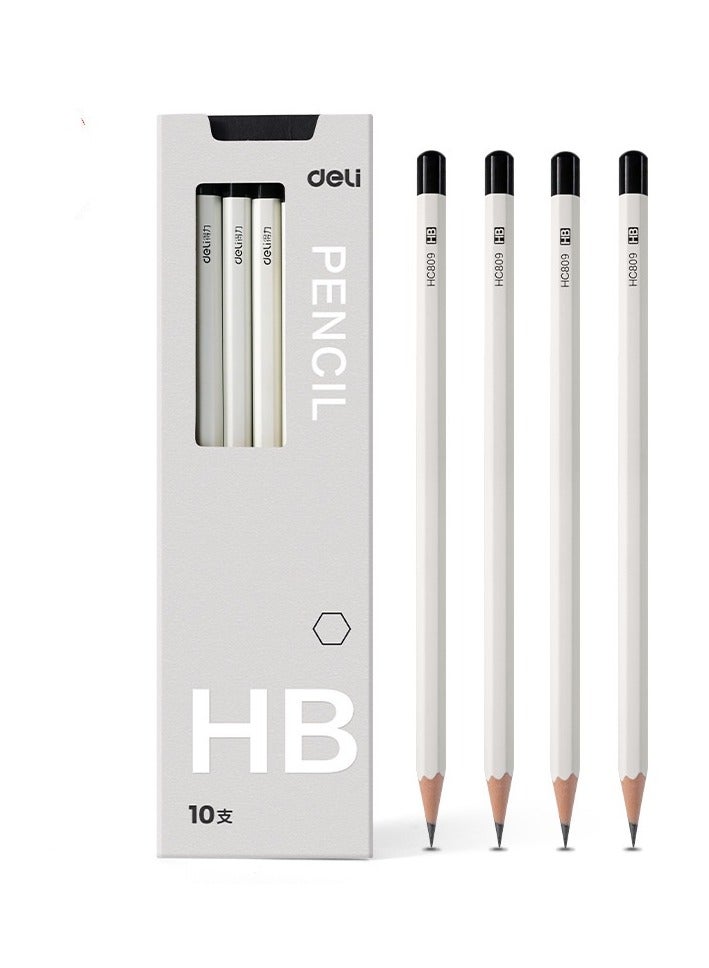 Generic HB Hexagonal Pencil, Student Anti Slip 10 Pieces/Box - Image 1
