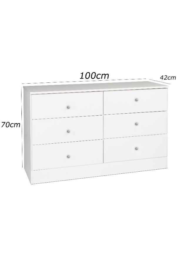 Furniture Store Modern drawer unit - height 70 cm - width 100 cm - depth 42 cm, from Furniture Store. - Image 4