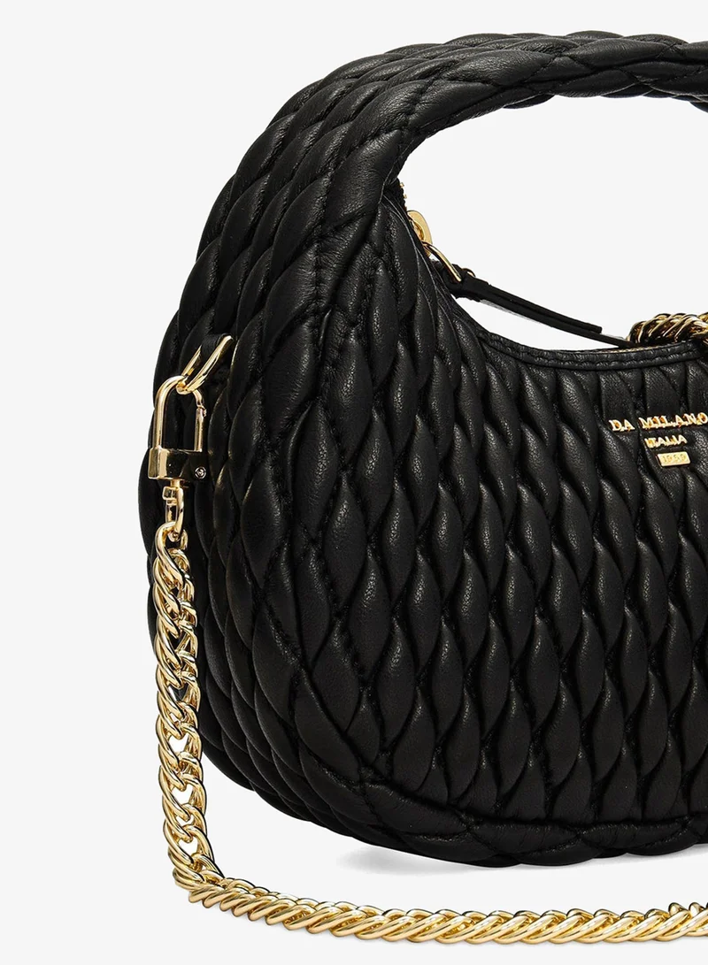 Da Milano  Small Brie Sling - Black  | Best Price UAE