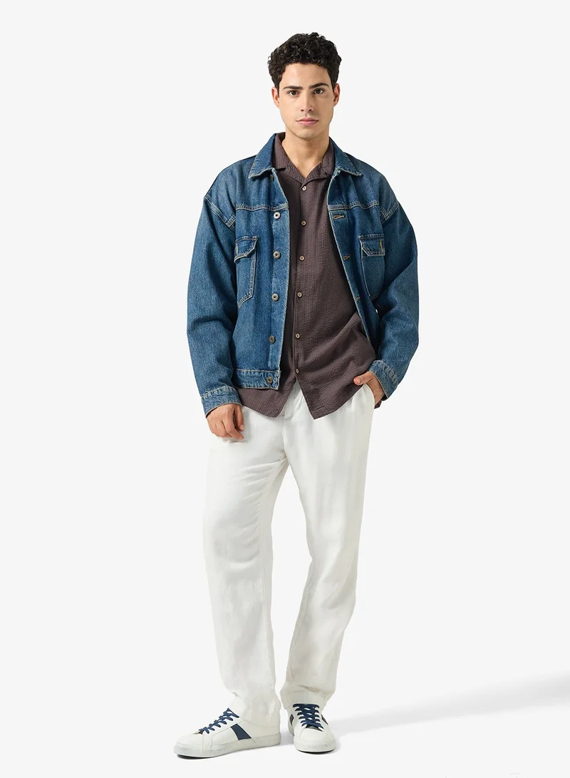 Ripples  Mens Resort Collar Relaxed Fit Shirt for Men | Best Price UAE