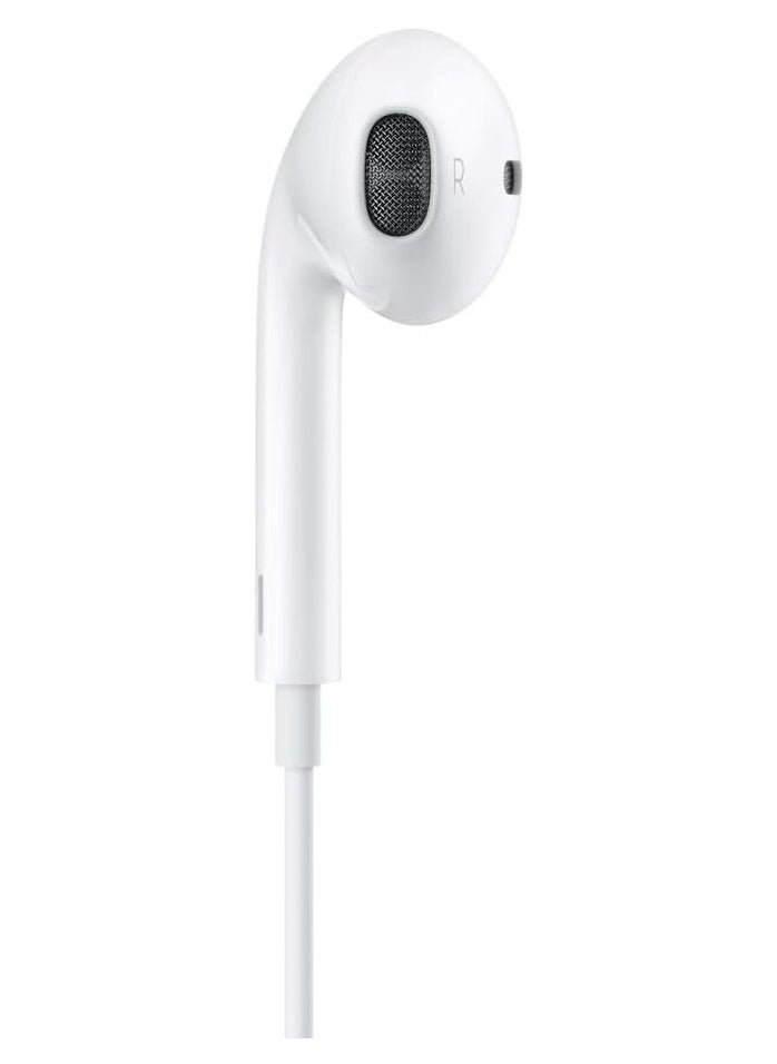 Generic - In-Ear Earphones With Mic For Apple iPhone With Lightning Connector White - Image 1
