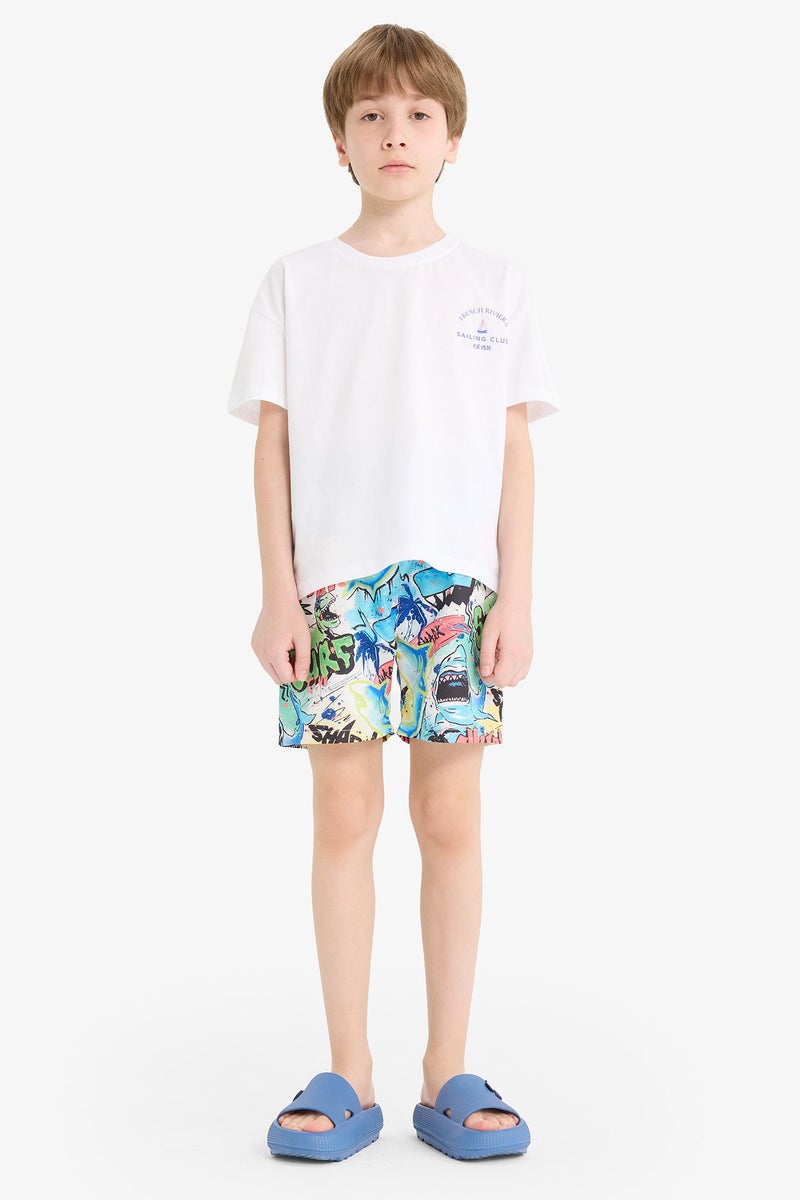 ديفاكتو شورت بحر اولادي ملون - Image 1