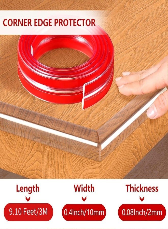 Bitrexup 3 Meter Silicon Corner Protector for Baby Table Corners Edge Protector - Baby Proofing Safety Guards to Shield Infants from Sharp Edges Reliable and Durable Child Safety Corner Soft Bumpers - Image 2