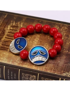 Generic One Piece Fire Fist Ace Bracelet Anime Accessories Cosplay  - Image 2